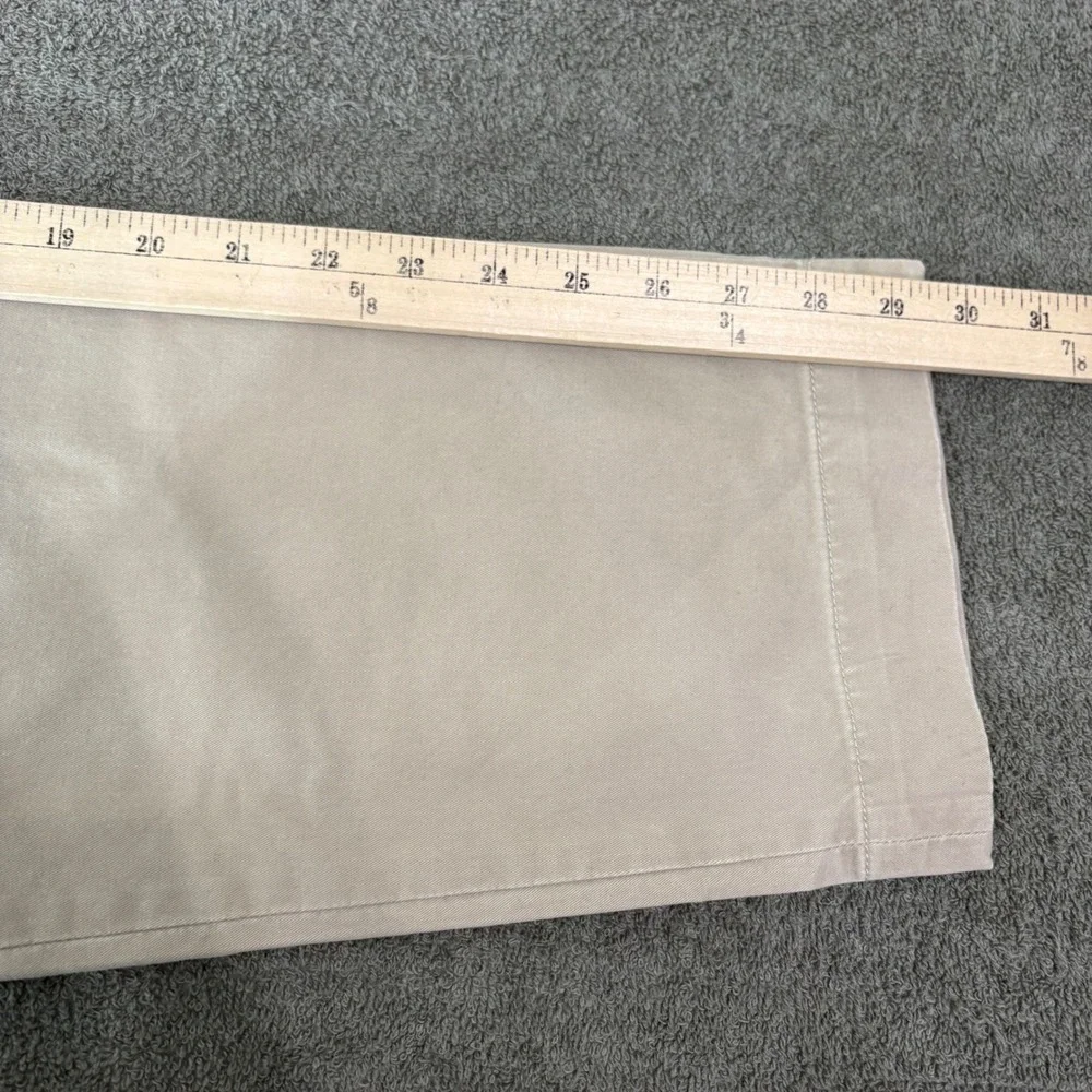 Polo Ralph Lauren Pants Mens 34x30 Tan Stretch Straight Fit Chino Khaki Preppy